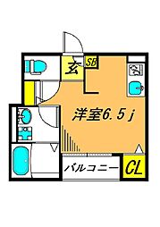 フォルタ・ナータ ワンルームの間取図画像