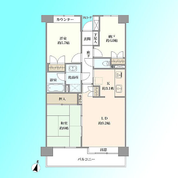 間取り：311002348544