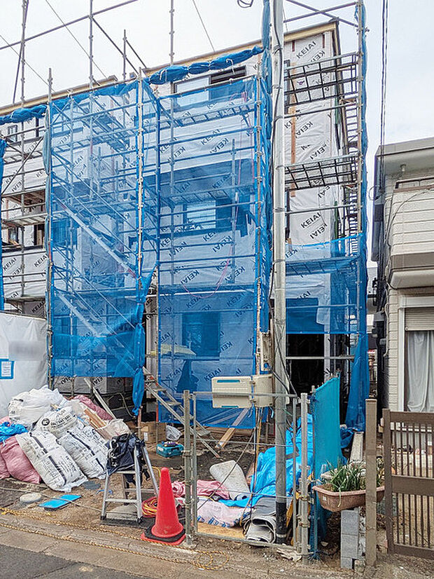 現地建築中写真