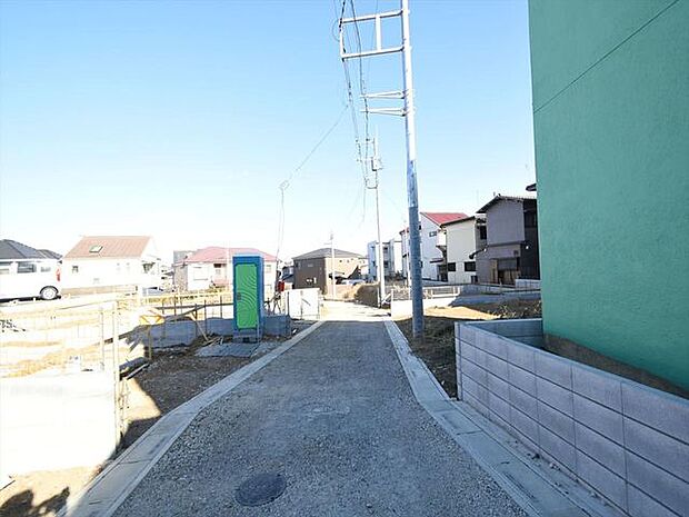 前面道路含む現地