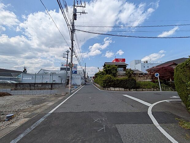 前面道路含む現地