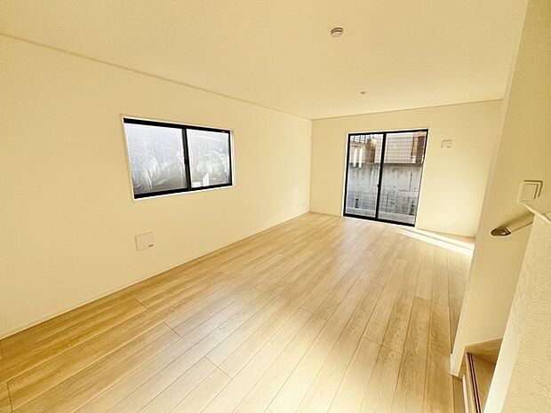 開放感と採光にこだわった広々ＬＤＫ。 