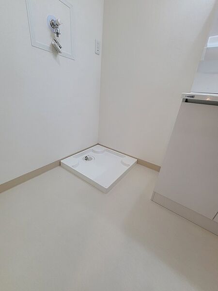 洗濯機防水パンがあります。