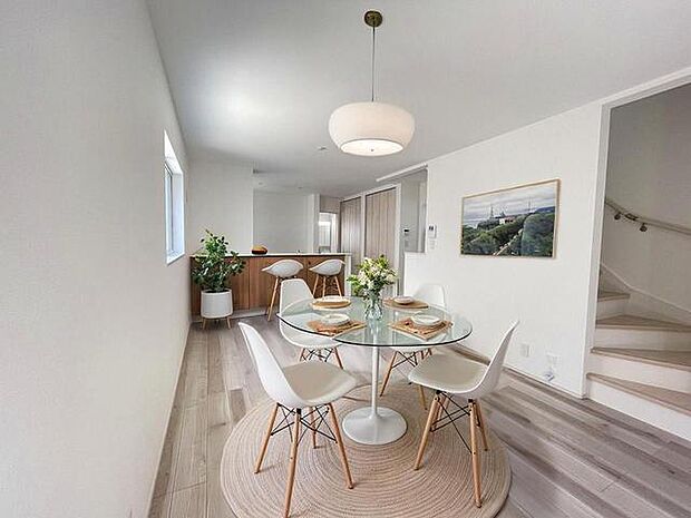 CGで家具を配置しております。家具配置のイメージにご覧ください。