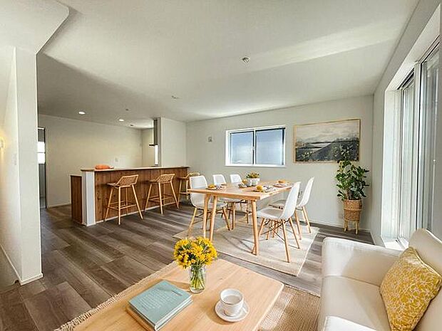 CGで家具を配置しております。家具配置のイメージにご覧ください。