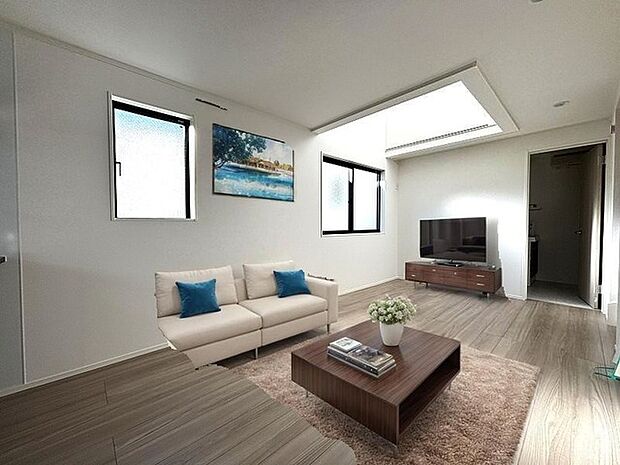 CGで家具を配置しております。家具配置のイメージにご覧ください。 