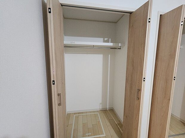 大容量の収納スペースで住空間もスッキリ広々。