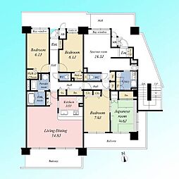 間取図画像 4LDK