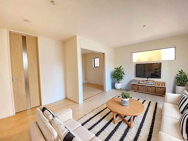 CGで家具を配置しております。家具配置のイメージにご覧ください。