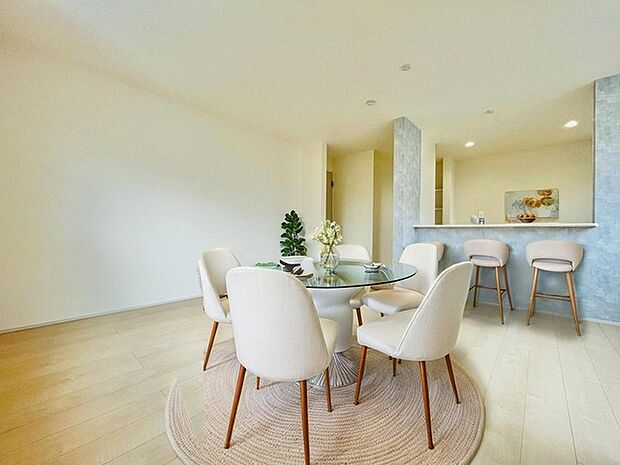 CGで家具を配置しております。家具配置のイメージにご覧ください。 