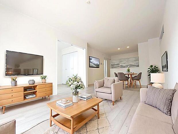 CGで家具を配置しております。家具配置のイメージにご覧ください。 