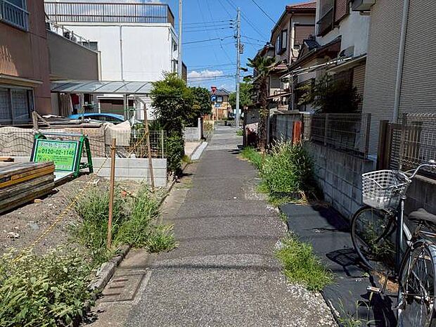 前面道路含む現地