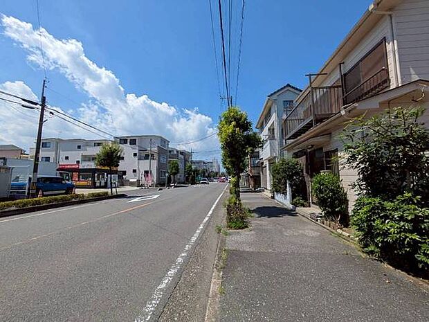 前面道路含む現地