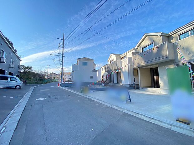 前面道路含む現地写真 