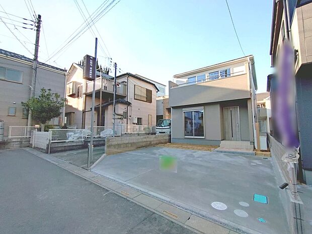 前面道路含む現地写真 