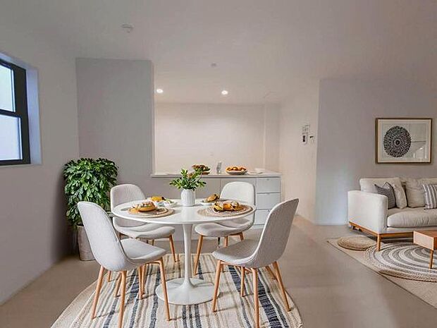 CGで家具を配置しております。家具配置のイメージにご覧ください。