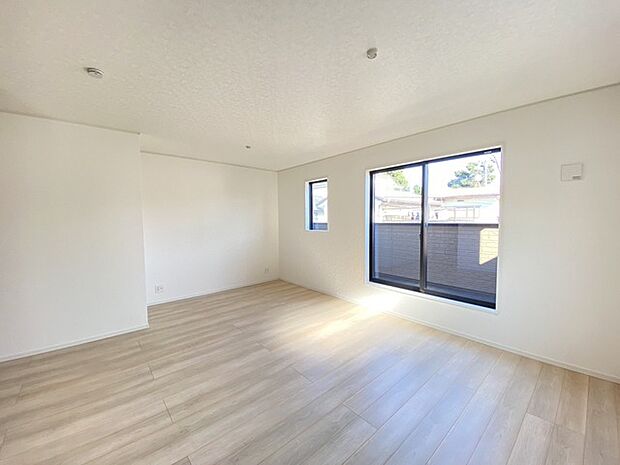 2階リビングはプライベート性も高く、落ち着いて過ごせます