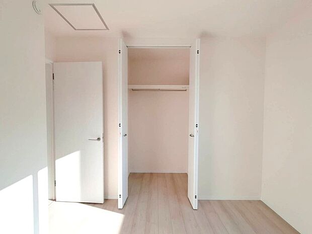 大容量の収納スペースで住空間もスッキリ広々。 