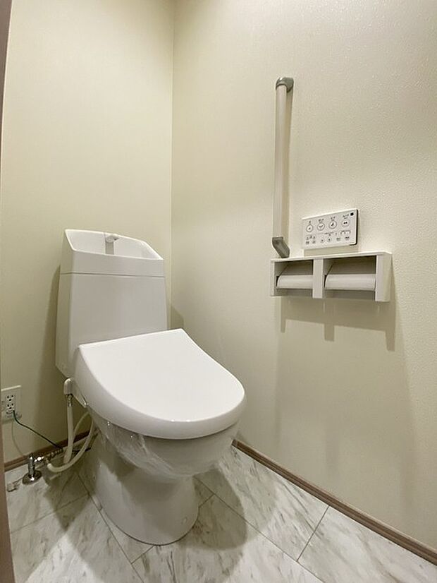 新築戸建てなら今や標準装備は当たり前。気持ちいいウォシュレット機能。 