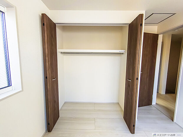 大容量の収納スペースで住空間もスッキリ広々。 