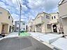 外観：前面道路含む現地写真 