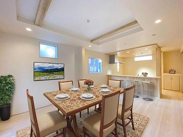 CGで家具を配置しております。家具配置のイメージにご覧ください。 