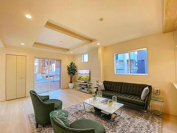 CGで家具を配置しております。家具配置のイメージにご覧ください。 