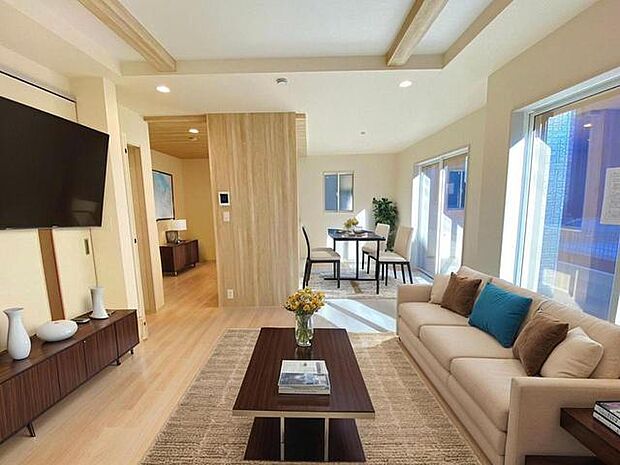 CGで家具を配置しております。家具配置のイメージにご覧ください。 