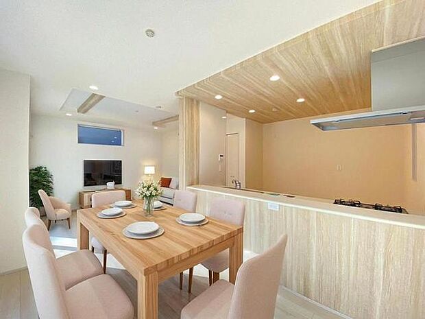 CGで家具を配置しております。家具配置のイメージにご覧ください。 