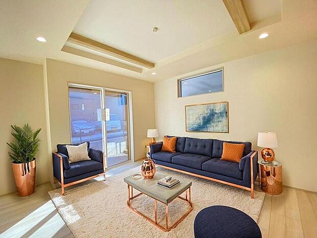 CGで家具を配置しております。家具配置のイメージにご覧ください。 