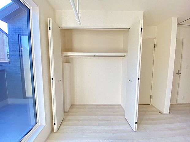 大容量の収納スペースで住空間もスッキリ広々。 