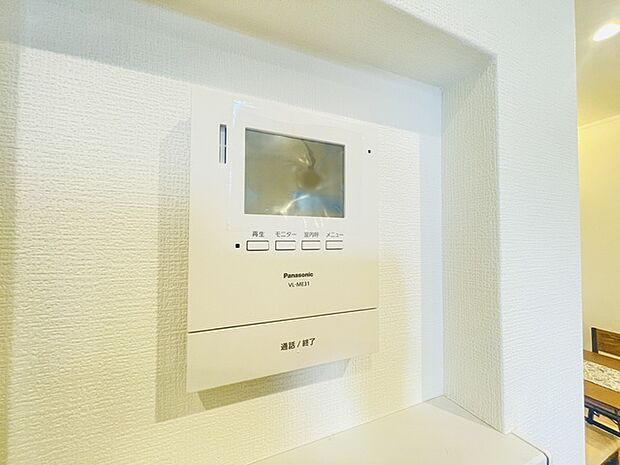 TVモニター付きインターフォン