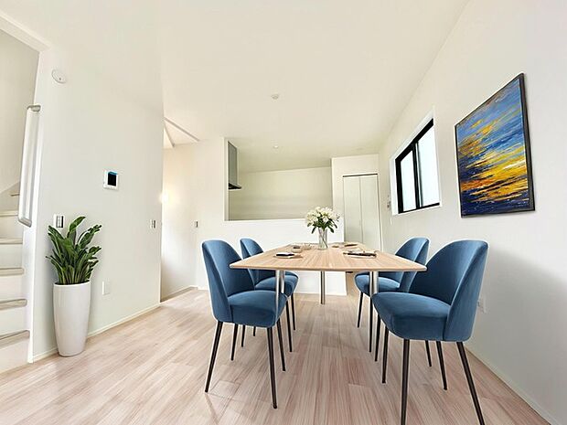 CGで家具を配置しております。家具配置のイメージにご覧ください。