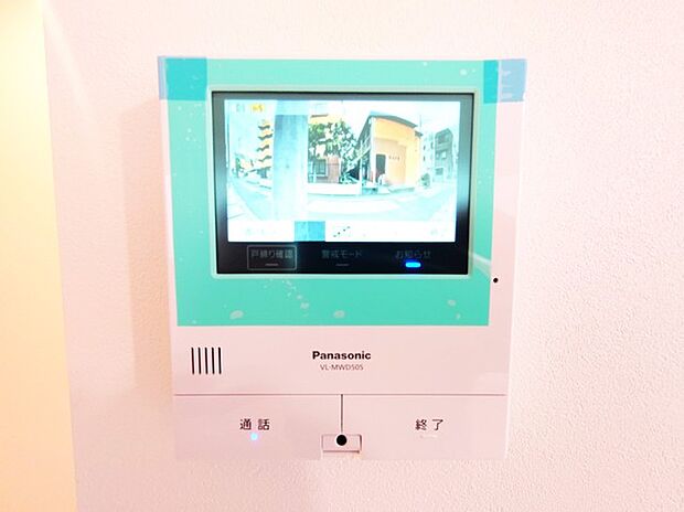 TVモニター付きインターフォン 