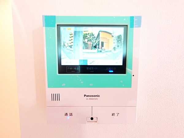 TVモニター付きインターフォン
