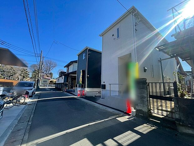 前面道路含む現地写真 