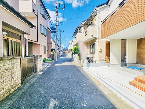 前面道路含む現地写真 