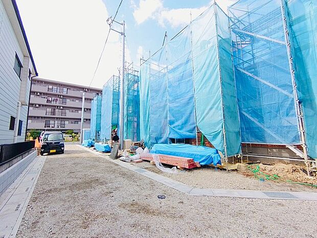 南道路に面して陽当たり良好