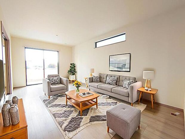 CGで家具を配置しております。家具配置のイメージにご覧ください。