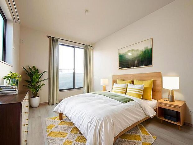 CGで家具を配置しております。家具配置のイメージにご覧ください。 