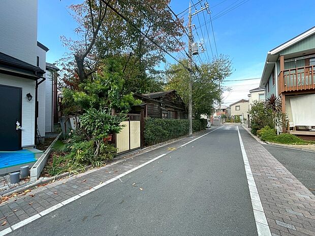 前面道路含む現地写真 