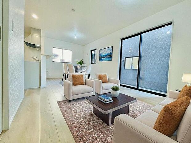 CGで家具を配置しております。家具配置のイメージにご覧ください。 