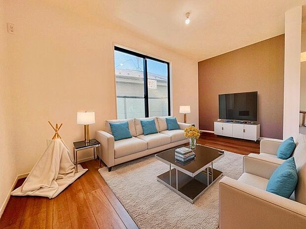 CGで家具を配置しております。家具配置のイメージにご覧ください。