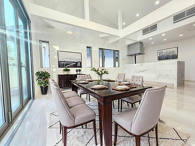 CGで家具を配置しております。家具配置のイメージにご覧ください。 