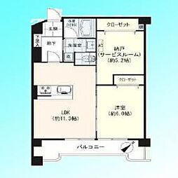 間取図画像 1SLDK