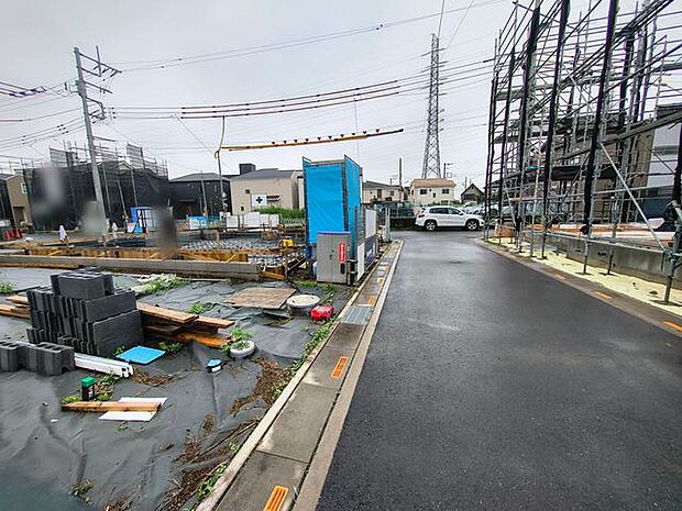 前面道路含む現地写真 