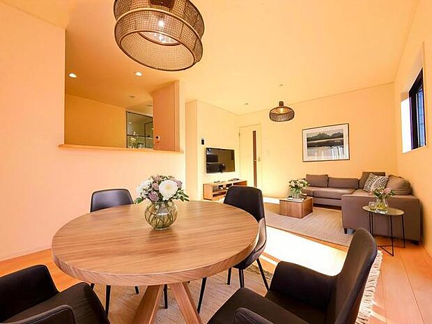 CGで家具を配置しております。家具配置のイメージにご覧ください。