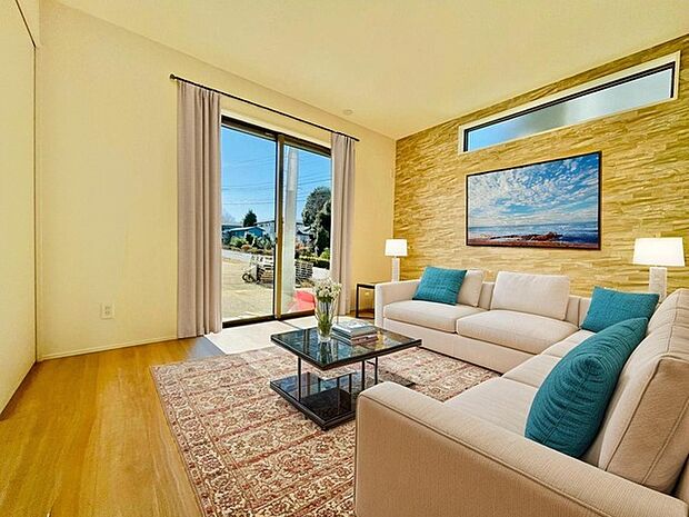 CGで家具を配置しております。家具配置のイメージにご覧ください。