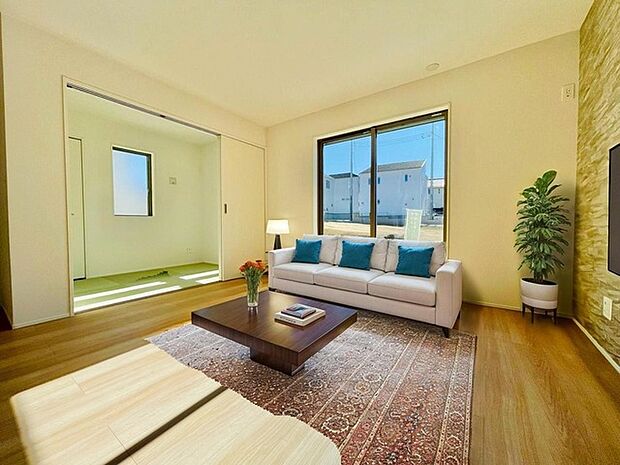 CGで家具を配置しております。家具配置のイメージにご覧ください。 