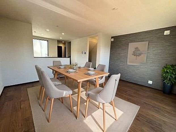 CGで家具を配置しております。家具配置のイメージにご覧ください。